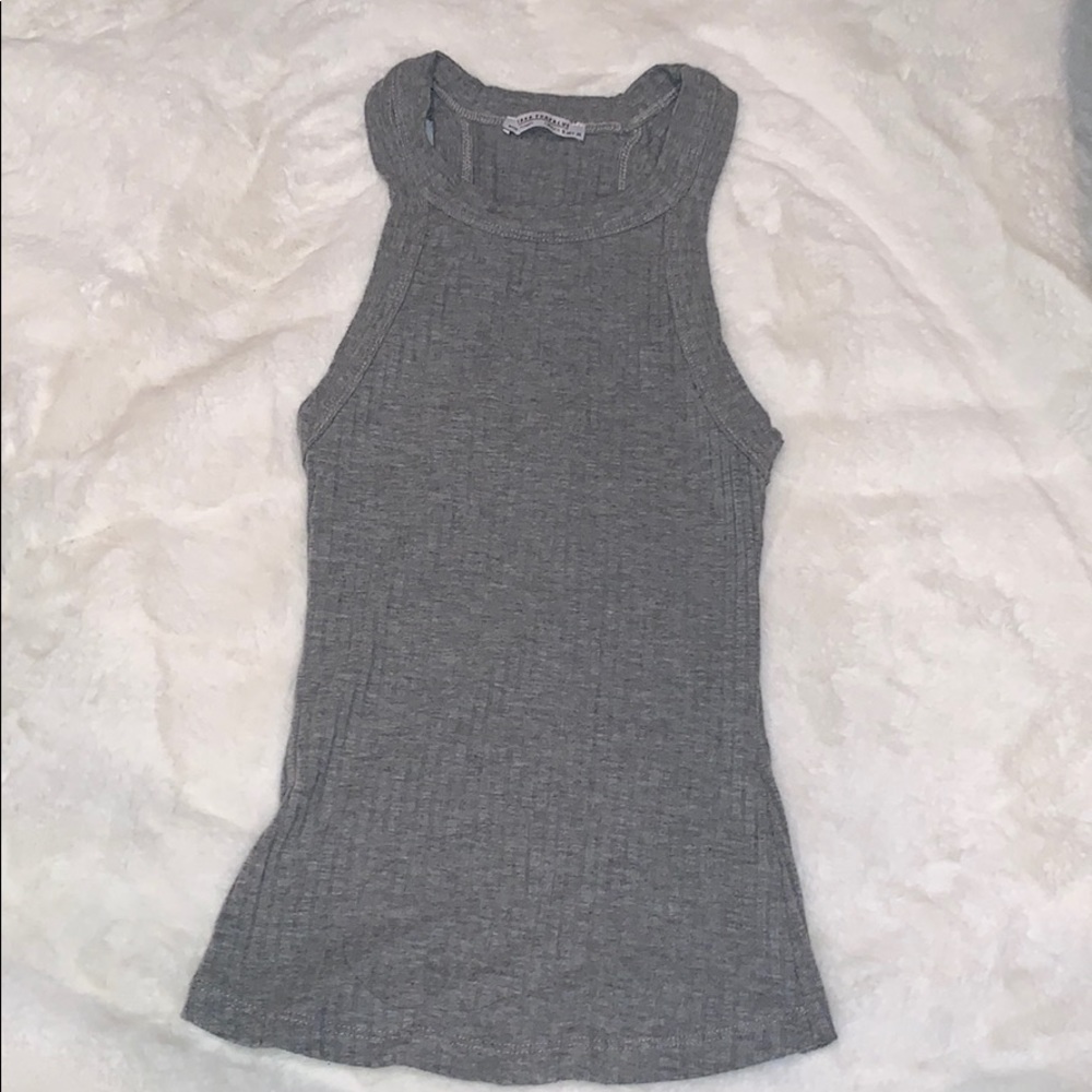 ZARA gray tank top